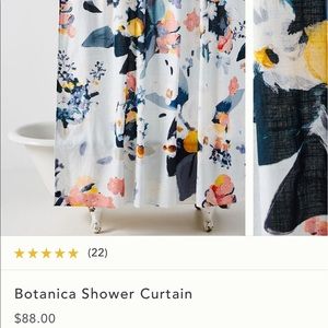 Anthropologie Botanica Shower Curtain